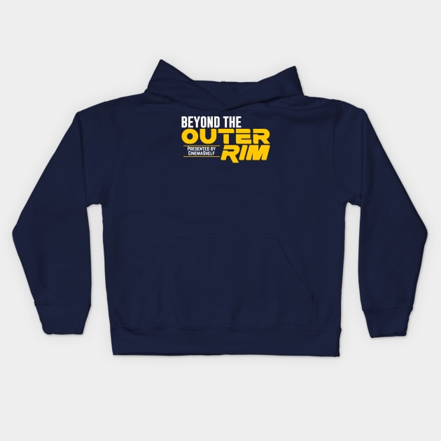 Beyond the Outer Rim Kids Hoodie by CinemaShelf